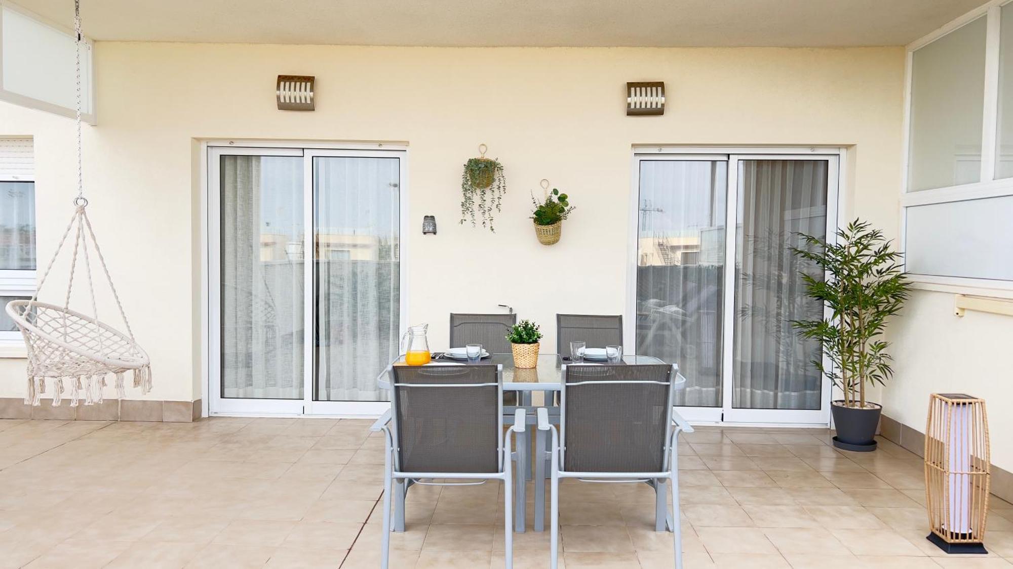 Апартаменты La Ribera - Terraza, Piscina Y Playa Сан-Хавьер Экстерьер фото